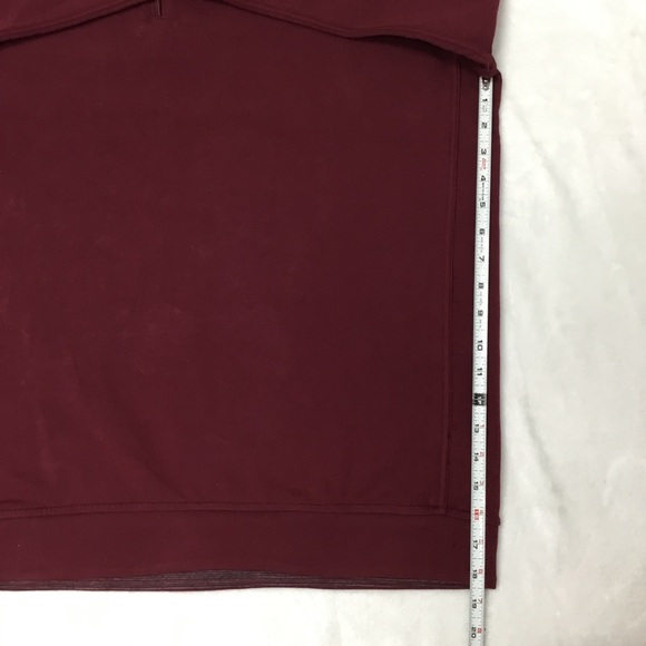 Bugatchi Maroon 1/4 Zip Pullover Size XXL - Picture 4 of 7